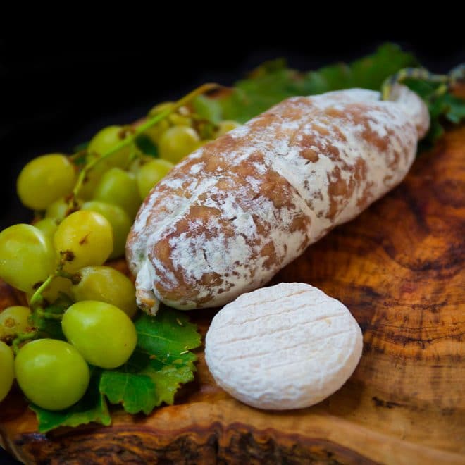 Saucisson sec au fromage de chèvre