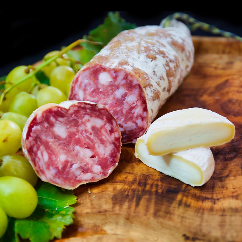 Saucisson sec au fromage de chèvre