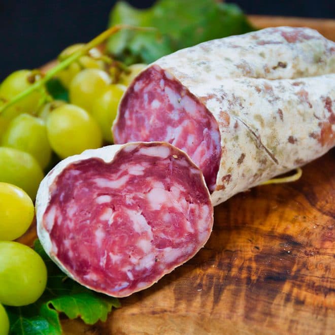 Saucisson sec au Génépi