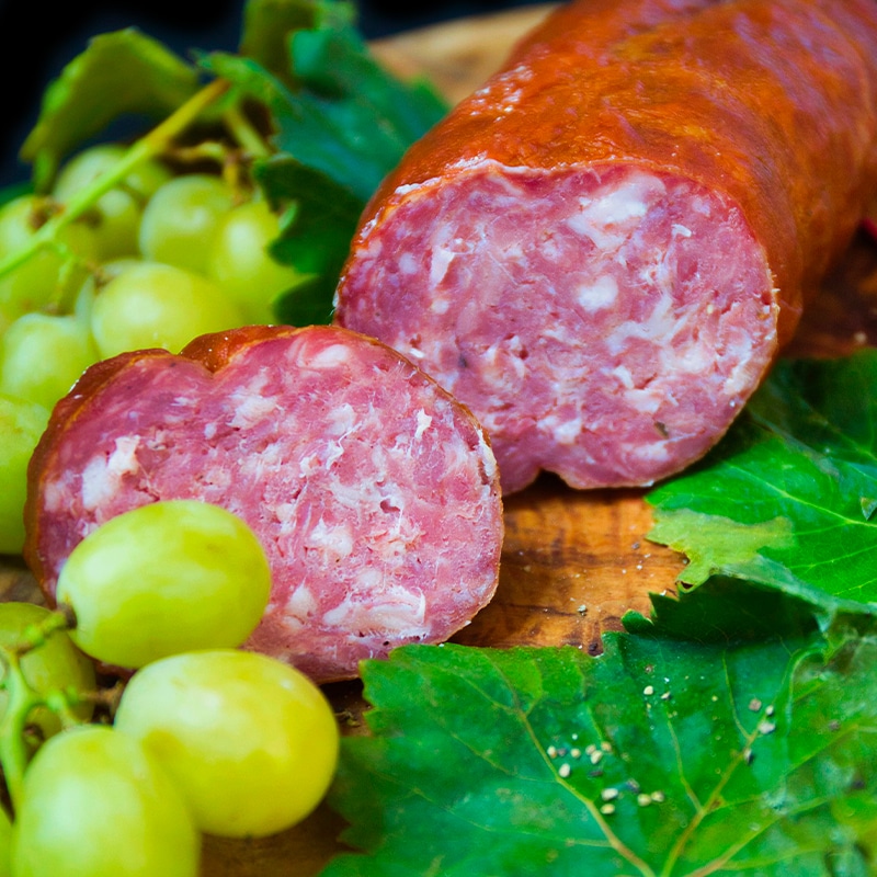 Saucisson sec pur porc fumé