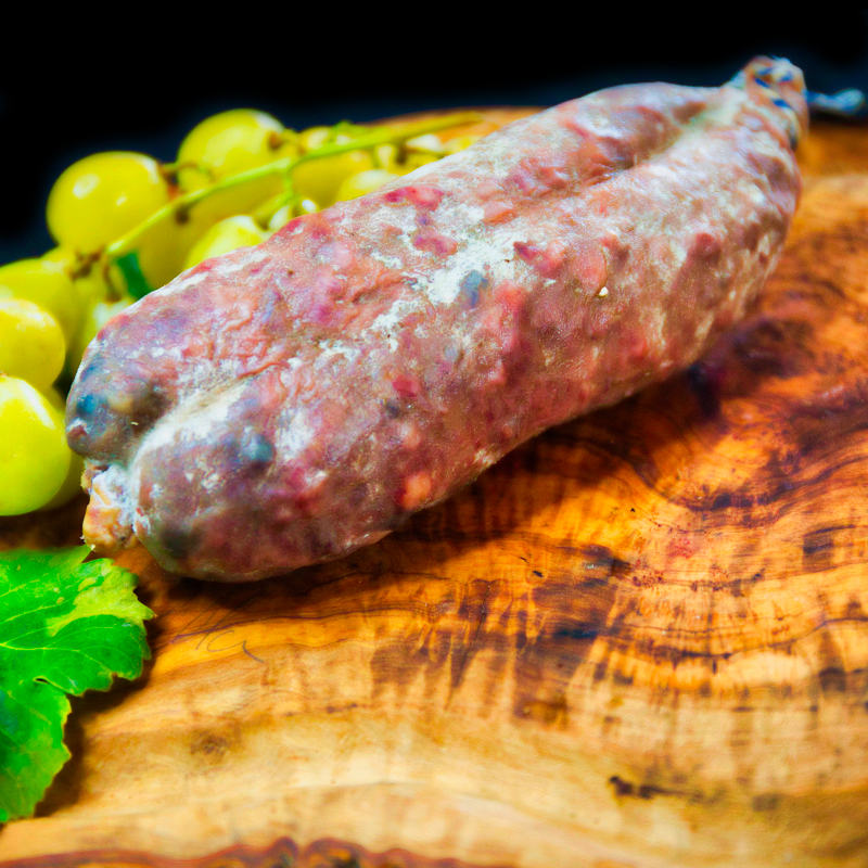 Saucisson sec aux olives de Nyons