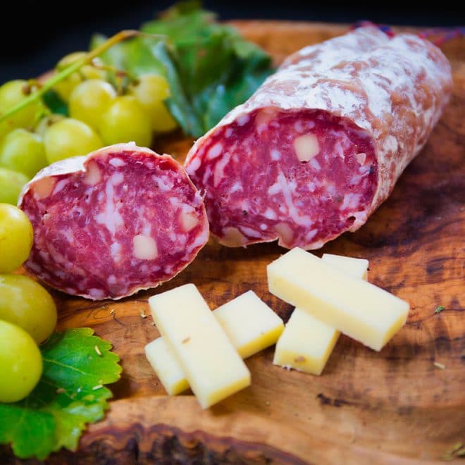 Saucisson pur porc au Beaufort