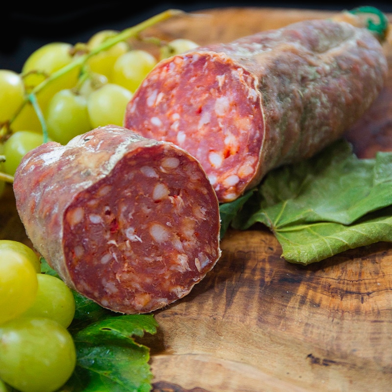 Saucisson pur porc au piment d'Espelette